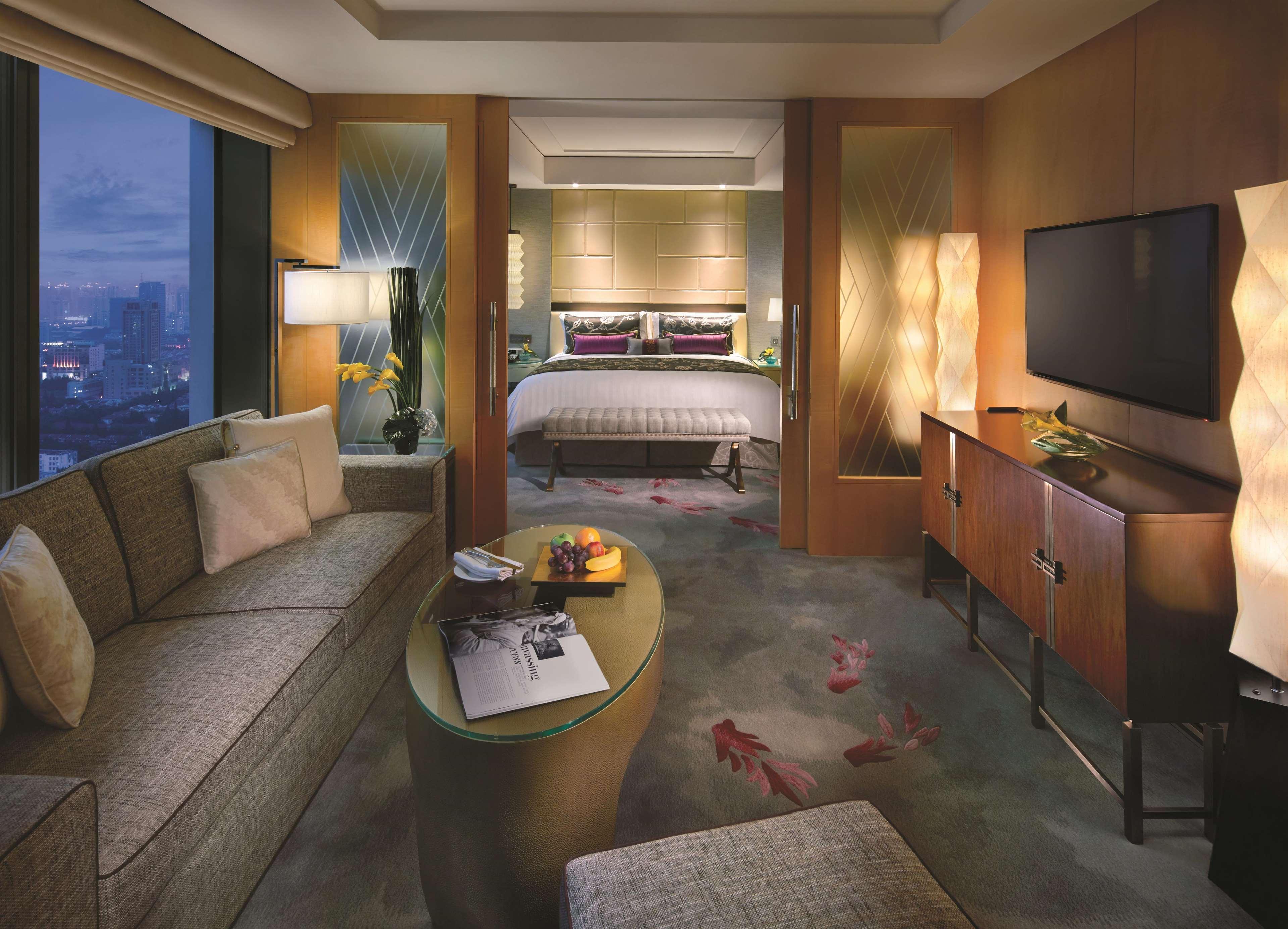 Jing An Shangri-La, Šanghaj Exteriér fotografie